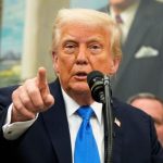 President of the United States (US), Donald Trump