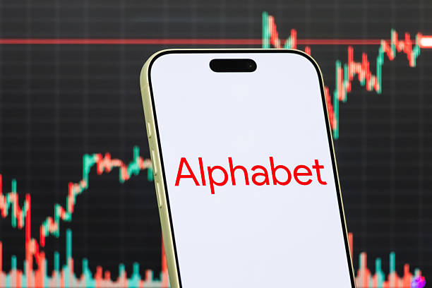 Logo of Alphabet (Parent Company of Google) on Smartphone