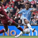 Liverpool 2-2 Nottingham Forest: Munoz levels to salvage point for Iraola's Reds at Anfield 3 Dan Ndoye scores for Nottingham Forest in the Premier League match against Liverpool on Saturday 29 August, 2026 at Anfield