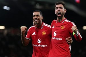 Manchester United 4-0 Sabah: Carrick's Reds cruise to victory in Champions League opener at Old Trafford
