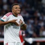 Real Madrid 4-1 Rayo Vallecano: Mbappe with the brace, Bellingham on target 3 French forward, Kylian Mbappe, celebrates goal for Real Madrid in the La Liga 2026/27 match against Rayo Vallecano on Saturday 12 September, 2026 at Santiago Bernabeu, Madrid City
