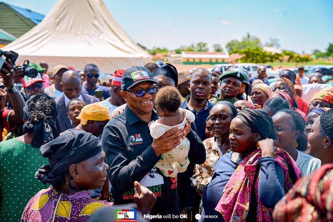 Obi visits IDP Camp in Plateau State, says, 'situation deeply troubling' 1 Peter Obi visits IDP Camp in Mangu LGA, Plateau State