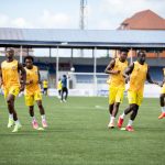 Sporting Lagos players in action during a training session ahead of the NPFL 2026/27 match against Enyimba at Enyimba International Stadium in Aba