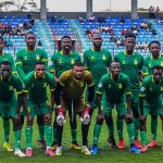 Ahmed Musa and Kano Pillars teammates take Group photos ahead of an NPFL match