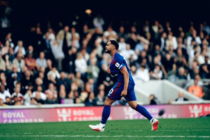 Fulham 1-1 Manchester United: Cunha rescue Reds at Craven Cottage 10 Matheus Cunha celebrates after his goal rescued a point for Manchester United in the Premier League 2026/27 match against Fulham on Sunday 20 September, 2026 at Craven Cottage