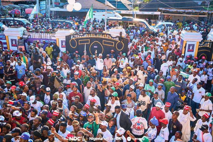 Photos: Obi launches NDC campaign office in Asaba