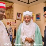Peter Obi and Rabiu Musa Kwankwaso visit Sultan of Sokoto, His Eminence, Alhaji Muhammad Sa’ad Abubakar III, ahead of town-hall engagements in Sokoto State