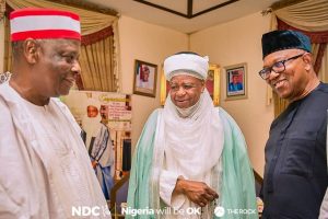 Photos: Obi and Kwankwaso visit Sultan of Sokoto ahead of town-hall engagements