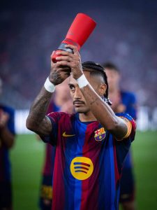 Barcelona 7-2 Racing Santander: Raphinha net hat-trick, win August MVP, Catalans continue perfect start