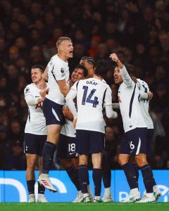 Chelsea 0-2 Tottenham: Alonso's Blues fall on home soil, Palmer sees red