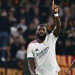 Roma 3-4 Real Madrid: Los Blancos come from behind to win in Rome 3 German defender, Antonio Rudiger, celebrates after scoring the winner for Real Madrid in the League Phase match of the Uefa Champions League against AS Roma at Stadio Olimpico in Rome on Wednesday 14 October, 2026