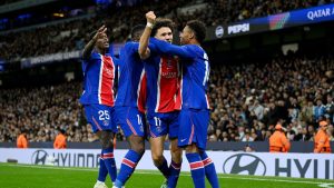 Manchester City 2-4 PSG: Maresca suffer first defeat of the season in front of Guardiola