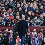 Manchester City head coach, Enzo Maresca, during the Premier League game against Aston Villa on Saturday 24 October, 2026 at Villa Park
